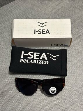 I-SEA Polarized women sunglasses FRANKIE tortoise/ smoke Polarized NEW